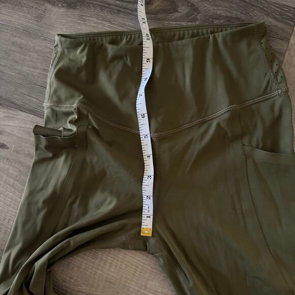 Varley Always High-Rise Pocket Leggings Olive Green XS - Picture 6 of 9